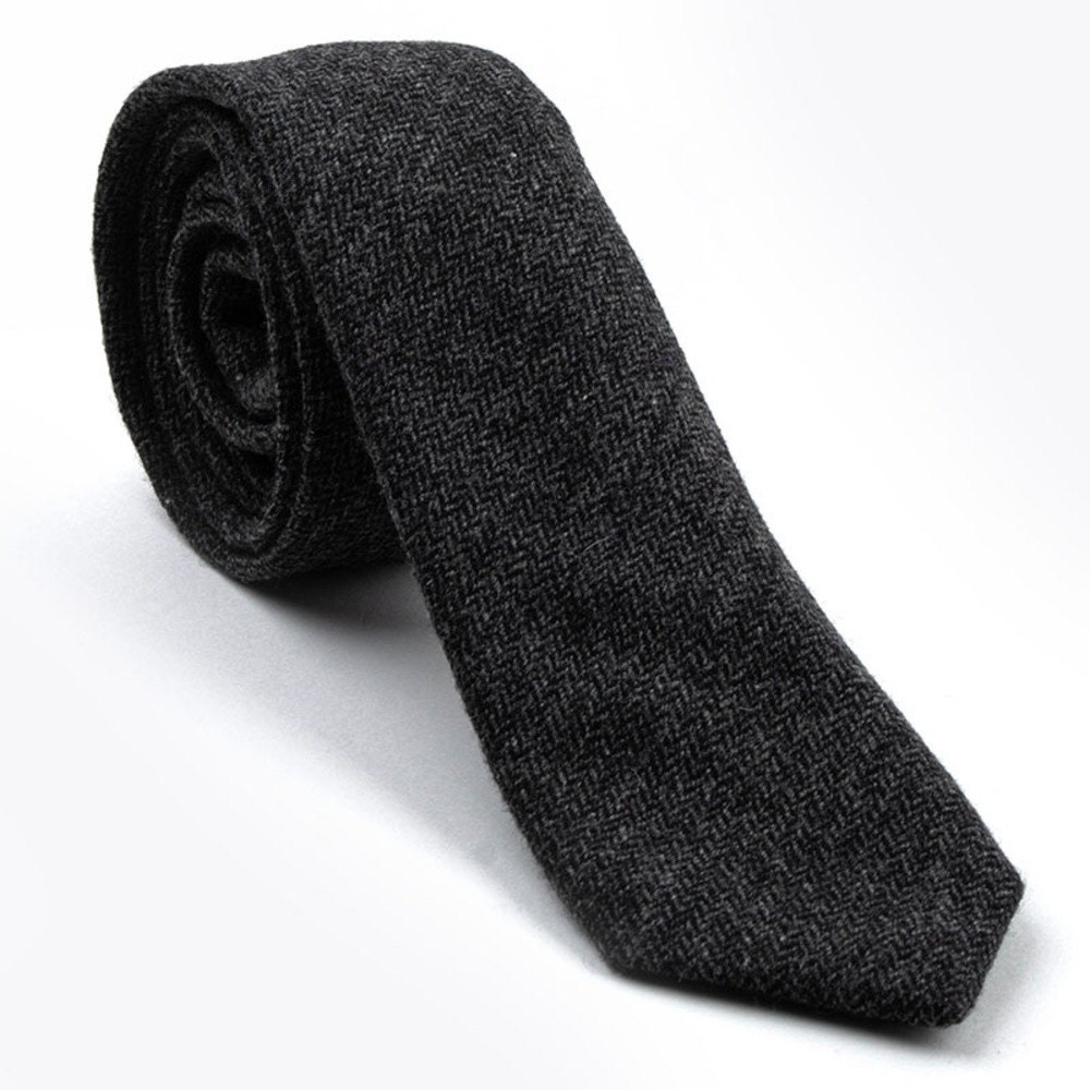 Alexander Olch Tie Men Dim Gray